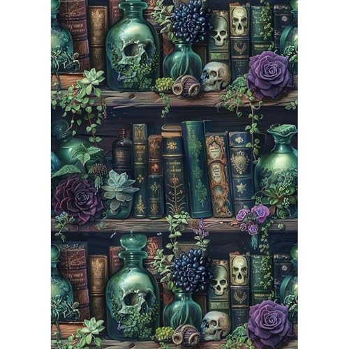 GHHKUD Buch Diamond Painting für Erwachsene, 5D Diamant Painting Bilder für Erwachsene Anfänger, DIY Diamond Art Painting Set, Full Drill Diamant Malerei für Dekoration 30x40 CM GHHKUD Buch Diamond Painting für Erwachsene, 5D Diamant Painting Bilder für Erwachsene Anfänger, DIY Diamond Art Painting Set, Full Drill Diamant Malerei für Dekoration 30x40 CM von GHHKUD