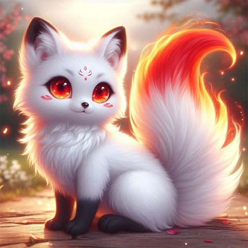 GHHKUD Fuchs Diamond Painting für Erwachsene, Tiere 5D Diamant Painting Bilder für Erwachsene Anfänger, DIY Diamond Art Painting Set, Full Drill Diamant Malerei für Dekoration 30x30 CM GHHKUD Fuchs Diamond Painting für Erwachsene, Tiere 5D Diamant Painting Bilder für Erwachsene Anfänger, DIY Diamond Art Painting Set, Full Drill Diamant Malerei für Dekoration 30x30 CM von GHHKUD