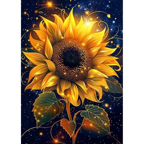 GHHKUD Sonnenblume Diamond Painting für Erwachsene, 5D Diamant Painting Bilder für Erwachsene Anfänger Mädchen, DIY Diamond Art Painting Set, Full Drill Diamant Malerei für Dekoration 30x40 CM GHHKUD Sonnenblume Diamond Painting für Erwachsene, 5D Diamant Painting Bilder für Erwachsene Anfänger Mädchen, DIY Diamond Art Painting Set, Full Drill Diamant Malerei für Dekoration 30x40 CM von GHHKUD