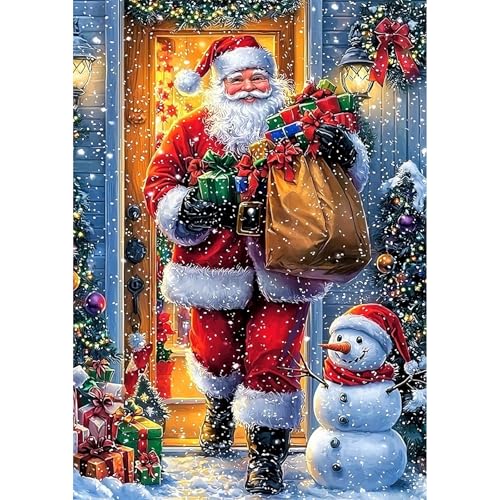 GHHKUD Weihnachtsmann Diamond Painting Set für Erwachsene, 5D Diamant Painting Bilder für Erwachsene Anfänger, DIY Full Drill Diamond Art Diamant Malerei Bilder für Dekoration 30x40 CM GHHKUD Weihnachtsmann Diamond Painting Set für Erwachsene, 5D Diamant Painting Bilder für Erwachsene Anfänger, DIY Full Drill Diamond Art Diamant Malerei Bilder für Dekoration 30x40 CM von GHHKUD