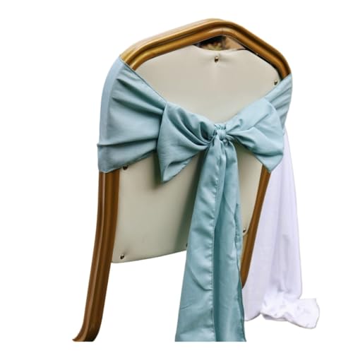 GHHZML Stuhl Deko Hochzeit 10/50 Stück Stuhlschleifen Schärpen Krawattenrücken Dekoartikel Vertuschungen for Hochzeiten, Empfänge, Veranstaltungen, Bankette, Stühle, Dekoration(Dusty Green,50pcs) GHHZML Stuhl Deko Hochzeit 10/50 Stück Stuhlschleifen Schärpen Krawattenrücken Dekoartikel Vertuschungen for Hochzeiten, Empfänge, Veranstaltungen, Bankette, Stühle, Dekoration(Dusty Green,50pcs) von GHHZML