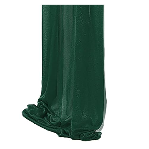 GHHZML Stuhl Deko Hochzeit Set mit 10 Chiffon-Stuhlschärpen, 30 x 300 cm, Hochzeitsstuhl-Dekoration for Party, Bankett, Veranstaltung, Zeremonie, Gang, Stühle, Dekorationen(Light pink) von GHHZML