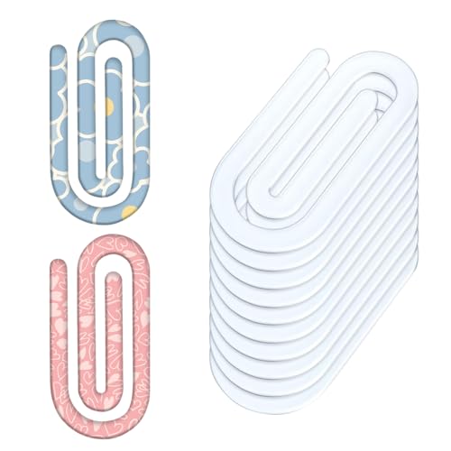 20St Sublimation Büroklammern aus Acryl, 10x5cm Große Sublimation Büroklammern, DIY Büroklammern Für Zuhause Büro Klassenzimmer Datei Dokument 20St Sublimation Büroklammern aus Acryl, 10x5cm Große Sublimation Büroklammern, DIY Büroklammern Für Zuhause Büro Klassenzimmer Datei Dokument von GHIBFBT