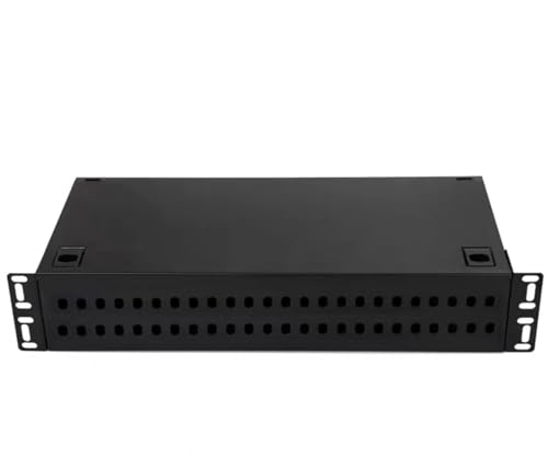 48-Port-Klemmenkasten, Glasfaser-Rack, Glasfaser-Verteilerrahmen, 48-adriger, verschmolzener Glasfaserkasten, SC-Leerkasten(ST48 port box) von GHZHANG