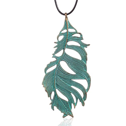 GIAYEU Pulloverkette, Pulloverkette, grünes Blatt, Statement-Schmuck for Frauen, Holzperlen, Lange Halskette, Halsketten & Anhänger, Accessoires, Anhänger, Mode GIAYEU Pulloverkette, Pulloverkette, grünes Blatt, Statement-Schmuck for Frauen, Holzperlen, Lange Halskette, Halsketten & Anhänger, Accessoires, Anhänger, Mode von GIAYEU