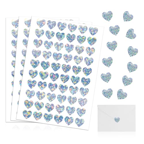 GIDWRIY 1200 Stück Kleine Sticker Herz Aufkleber Glitzer,Valentinstag Sticker Love,Hochzeit Aufkleber Selbstklebend,Hologramm Stickers Etiketten,Mini Heart Stickers Small für DIY -Silber GIDWRIY 1200 Stück Kleine Sticker Herz Aufkleber Glitzer,Valentinstag Sticker Love,Hochzeit Aufkleber Selbstklebend,Hologramm Stickers Etiketten,Mini Heart Stickers Small für DIY -Silber von GIDWRIY