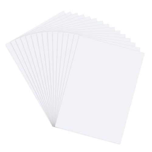 GIDWRIY 15 PCS Mylarfolie Blätter Schablonenfolie 30.5 X 21.7 CM,Kunststoff Schablonen Blätter,Stencil Schablonen Papier Halbtransparente,Bastelschablonen Folie für Handwerk,Blanko Schablonenmaterial GIDWRIY 15 PCS Mylarfolie Blätter Schablonenfolie 30.5 X 21.7 CM,Kunststoff Schablonen Blätter,Stencil Schablonen Papier Halbtransparente,Bastelschablonen Folie für Handwerk,Blanko Schablonenmaterial von GIDWRIY
