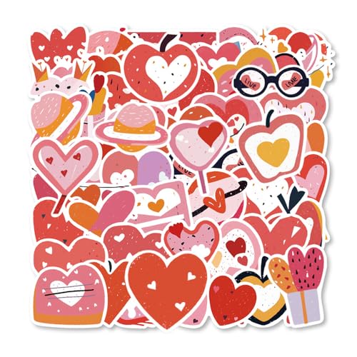 GIDWRIY 50 Stück Buch Sticker Love Valentinstag,Book Sticker Romance,Fotoalbum Stickers Aesthetic,Journaling Stickers Scrapbook,Wasserfeste Aufkleber Liebe,Dekoration Aufkleber Laptop für Basteln GIDWRIY 50 Stück Buch Sticker Love Valentinstag,Book Sticker Romance,Fotoalbum Stickers Aesthetic,Journaling Stickers Scrapbook,Wasserfeste Aufkleber Liebe,Dekoration Aufkleber Laptop für Basteln von GIDWRIY