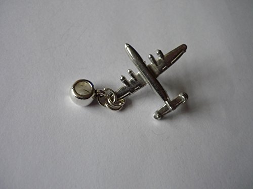 Lockheed Constellation Flugzeug Luftfahrt Flugzeug Code C18 Charme mit 5 mm Loch passt auf Anhänger Charm Armband geschrieben von uns Geschenke für alle 2016 von Derbyshire UK von GIFTSFORALL