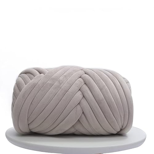 Chunky Yarn 1 kg handgestrickter gewebter Faden, Korbdecke, Teppiche, riesiges Garn, samtig, dick, super sperrig, klobiges Garn, DIY-Arm, handgestrickte Decke(B 1kg) von GIJMZY