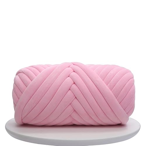Chunky Yarn 1 kg handgestrickter gewebter Faden, Korbdecke, Teppiche, riesiges Garn, samtig, dick, super sperrig, klobiges Garn, DIY-Arm, handgestrickte Decke(C 1kg) von GIJMZY