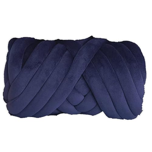 Chunky Yarn 1 kg handgestrickter gewebter Faden, Korbdecke, Teppiche, riesiges Garn, samtig, dick, super sperrig, klobiges Garn, DIY-Arm, handgestrickte Decke(V 1kg) von GIJMZY