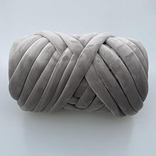 Chunky Yarn 1 kg handgestrickter gewebter Faden, Korbdecke, Teppiche, riesiges Garn, samtig, dick, super sperrig, klobiges Garn, DIY-Arm, handgestrickte Decke(Y 1kg) von GIJMZY
