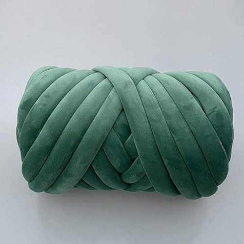 Chunky Yarn 1 kg handgestrickter gewebter Faden, Korbdecke, Teppiche, riesiges Garn, samtig, dick, super sperrig, klobiges Garn, DIY-Arm, handgestrickte Decke(Z 1kg) von GIJMZY