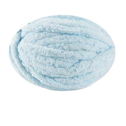 Chunky Yarn 250 G/Knäuel, DIY-Handstrick-Chenille-Garn For Schal-Kissen, Handgefertigte Häkelnadel-Linie, Dickes, Klobiges Riesengarn, Dickes Baumwollgarn(02-shuilan) von GIJMZY