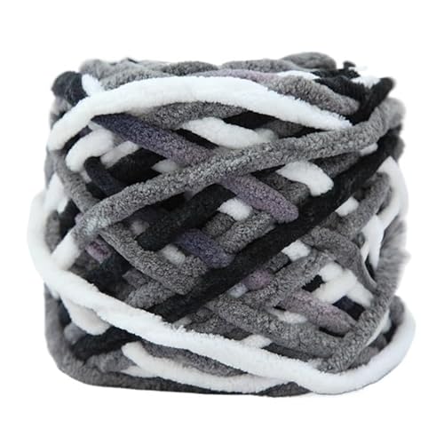 Chunky Yarn 500 G/Knäuel Chenille-Strickgarn, Weiches Eis, Streifenlinie, Baumwollgarn, DIY-Wollgarn For Handstricken Von Schals, Dickes Wollgarn(28) von GIJMZY