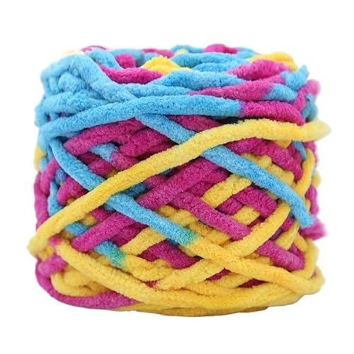 Chunky Yarn 500 G/Knäuel Chenille-Strickgarn, Weiches Eis, Streifenlinie, Baumwollgarn, DIY-Wollgarn For Handstricken Von Schals, Dickes Wollgarn(29) von GIJMZY