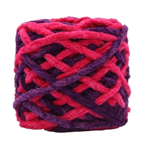 Chunky Yarn 500 G/Knäuel Chenille-Strickgarn, Weiches Eis, Streifenlinie, Baumwollgarn, DIY-Wollgarn For Handstricken Von Schals, Dickes Wollgarn(32) von GIJMZY