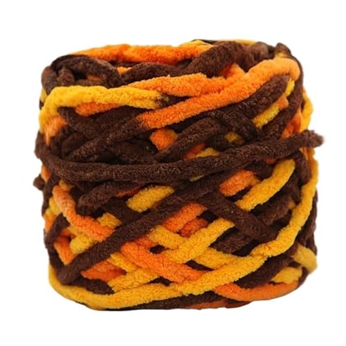 Chunky Yarn 500 G/Knäuel Chenille-Strickgarn, Weiches Eis, Streifenlinie, Baumwollgarn, DIY-Wollgarn For Handstricken Von Schals, Dickes Wollgarn(36) von GIJMZY