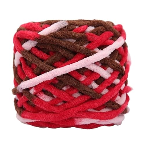 Chunky Yarn 500 G/Knäuel Chenille-Strickgarn, Weiches Eis, Streifenlinie, Baumwollgarn, DIY-Wollgarn For Handstricken Von Schals, Dickes Wollgarn(38) von GIJMZY