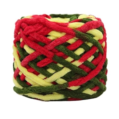 Chunky Yarn 500 G/Knäuel Chenille-Strickgarn, Weiches Eis, Streifenlinie, Baumwollgarn, DIY-Wollgarn For Handstricken Von Schals, Dickes Wollgarn(39) von GIJMZY