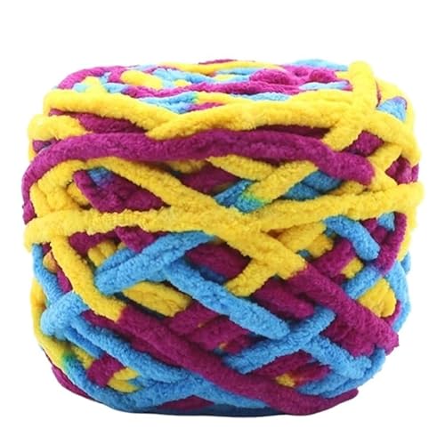 Chunky Yarn 500 G Chenille-Garn, Polyester, Veganes Grobes Garn, Jumbo-Garn, Strickmaterialien For Stricken Von Schals, Decken(29) von GIJMZY