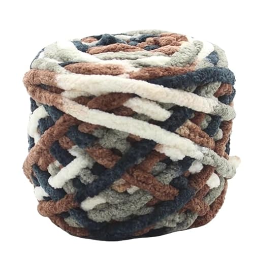 Chunky Yarn 500 G Chenille-Garn, Polyester, Veganes Grobes Garn, Jumbo-Garn, Strickmaterialien For Stricken Von Schals, Decken(54) von GIJMZY