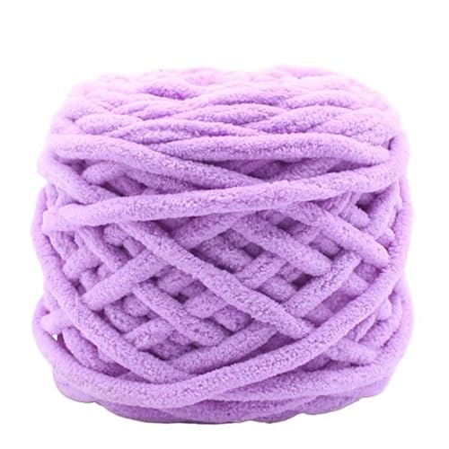 Chunky Yarn 500 G Chenille-Garn, Polyester, Veganes Grobes Garn, Jumbo-Garn, Strickmaterialien For Stricken Von Schals, Decken(56 Lotus) von GIJMZY