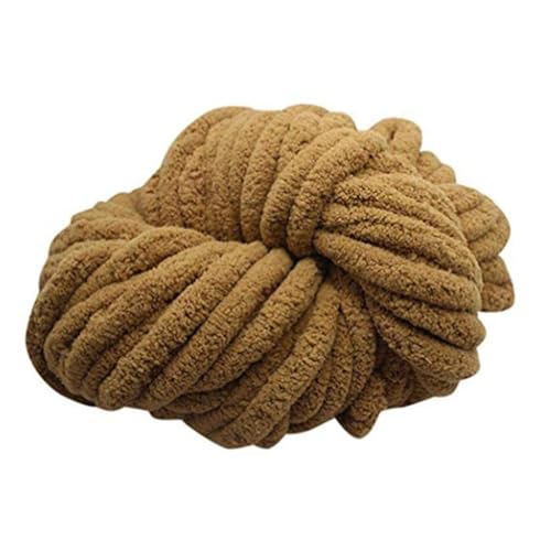 Chunky Yarn Mehrfarbige Chenille-Garne for Stricken und Häkeln, Decke, Kissen, klobige, dicke Linie, weiche, warme Häkelgarn-Schal-Linie(2C) von GIJMZY