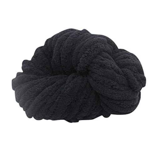 Chunky Yarn Mehrfarbige Chenille-Garne for Stricken und Häkeln, Decke, Kissen, klobige, dicke Linie, weiche, warme Häkelgarn-Schal-Linie(4C) von GIJMZY