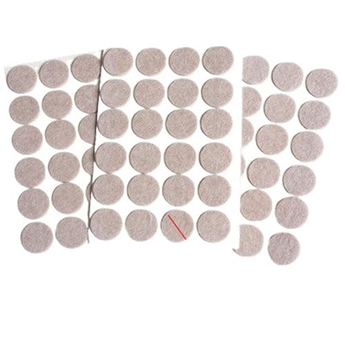 Filz Stoff Farbige Filzunterlage, verdickte, Selbstklebende Stuhlbeinpolster aus Filz, Bodenschutz, Möbelbeine, Tischbeinabdeckungen, runde Anti-Rutsch-Pads(22mm-72pcs) von GIJMZY