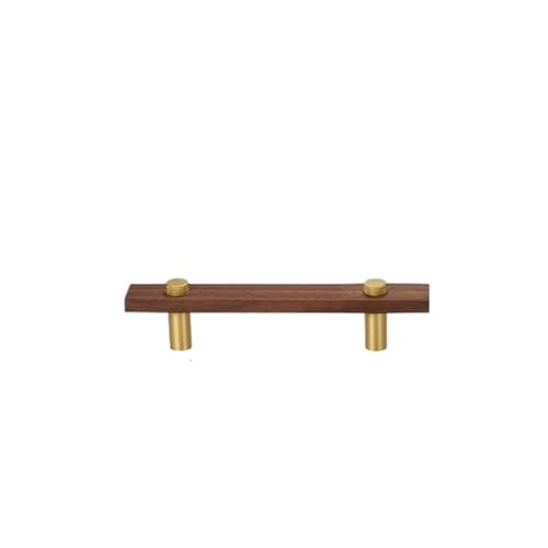 GIJMZY Holzgriffe Für Schränke 2 Stück Möbelgriffe aus Walnussholz, lang, modern, for Schrank, Kleiderschrank, Kommode, Schuhkarton, Weinbar, Schublade, Schrank(L150xW22.5xH36xC96mm-B) von GIJMZY