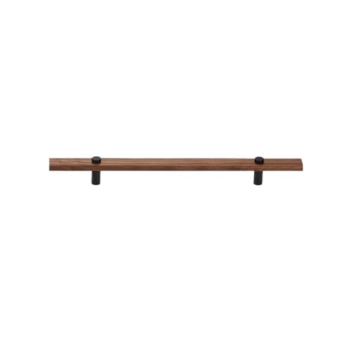 GIJMZY Holzgriffe Für Schränke 2 Stück Möbelgriffe aus Walnussholz, lang, modern, for Schrank, Kleiderschrank, Kommode, Schuhkarton, Weinbar, Schublade, Schrank(L200xW22.5xH36xC128mm-C) von GIJMZY