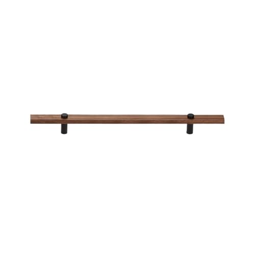 GIJMZY Holzgriffe Für Schränke 2 Stück Möbelgriffe aus Walnussholz, lang, modern, for Schrank, Kleiderschrank, Kommode, Schuhkarton, Weinbar, Schublade, Schrank(L250xW22.5xH36xC160mm-C) von GIJMZY