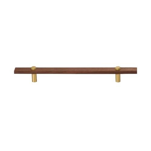 GIJMZY Holzgriffe Für Schränke 2 Stück Möbelgriffe aus Walnussholz, lang, modern, for Schrank, Kleiderschrank, Kommode, Schuhkarton, Weinbar, Schublade, Schrank(L280xW22.5xH36xC192mm-B) von GIJMZY
