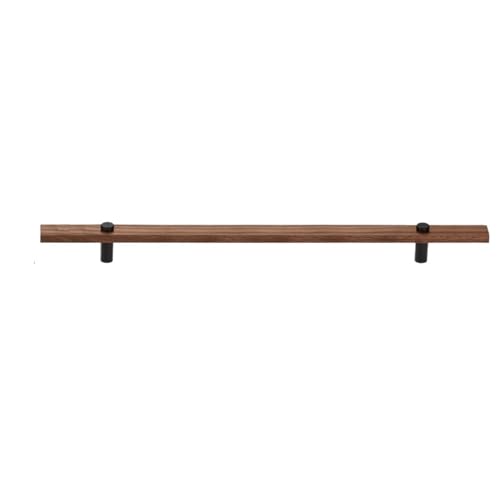 GIJMZY Holzgriffe Für Schränke 2 Stück Möbelgriffe aus Walnussholz, lang, modern, for Schrank, Kleiderschrank, Kommode, Schuhkarton, Weinbar, Schublade, Schrank(L320xW22.5xH36xC224mm-C) von GIJMZY