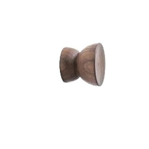GIJMZY Holzgriffe Für Schränke 2 Stück halbkreisförmige Holzknöpfe, Schubladengriffe, Buche, Küchenschrankgriffe, einfache Möbelbeschläge(30x23x26mm-B) von GIJMZY