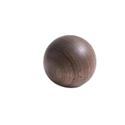 GIJMZY Holzgriffe Für Schränke 2 Stück halbkreisförmige Holzknöpfe, Schubladengriffe, Buche, Küchenschrankgriffe, einfache Möbelbeschläge(35mm-B) von GIJMZY