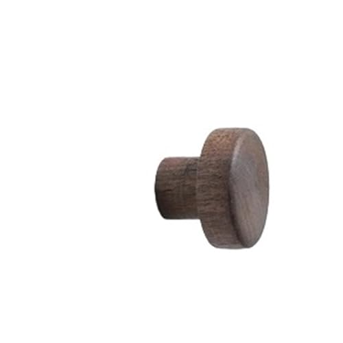 GIJMZY Holzgriffe Für Schränke 2 Stück halbkreisförmige Holzknöpfe, Schubladengriffe, Buche, Küchenschrankgriffe, einfache Möbelbeschläge(35x17x26mm-D) von GIJMZY