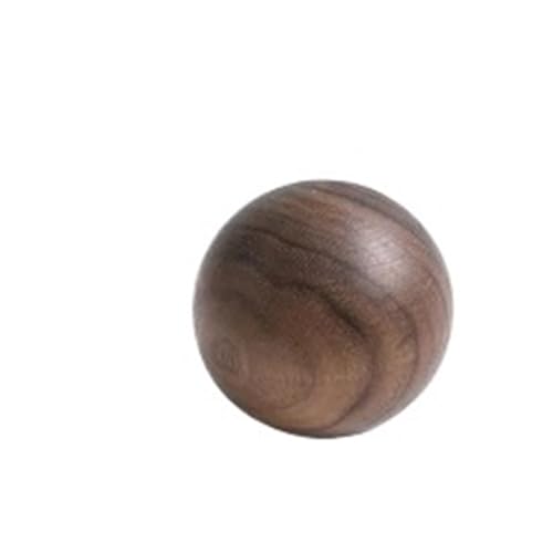 GIJMZY Holzgriffe Für Schränke 2 Stück halbkreisförmige Holzknöpfe, Schubladengriffe, Buche, Küchenschrankgriffe, einfache Möbelbeschläge(40mm-B) von GIJMZY