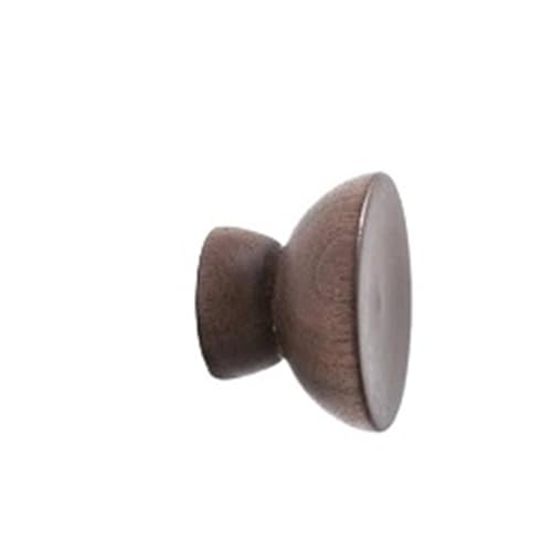 GIJMZY Holzgriffe Für Schränke 2 Stück halbkreisförmige Holzknöpfe, Schubladengriffe, Buche, Küchenschrankgriffe, einfache Möbelbeschläge(40x23x27mm-B) von GIJMZY