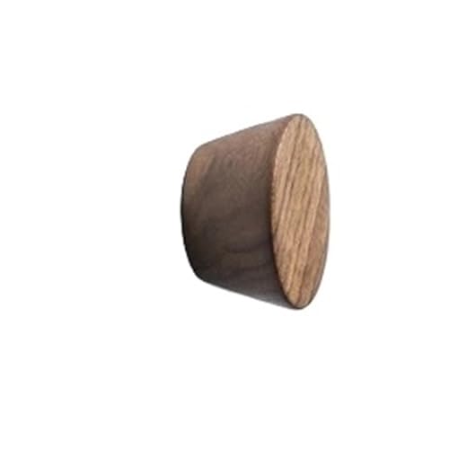 GIJMZY Holzgriffe Für Schränke 2 Stück halbkreisförmige Holzknöpfe, Schubladengriffe, Buche, Küchenschrankgriffe, einfache Möbelbeschläge(48x34x25mm-B) von GIJMZY