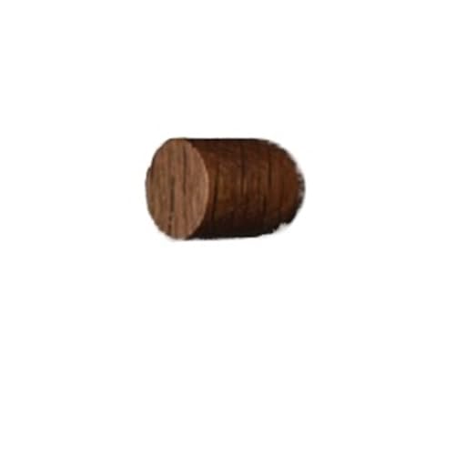 GIJMZY Holzgriffe Für Schränke Runde Zugknöpfe aus Holz, Holzkommode, Schublade, Kleiderschrank, Griff und Knöpfe for Schrankgriff, Möbelbeschläge(18x26mm-B) von GIJMZY