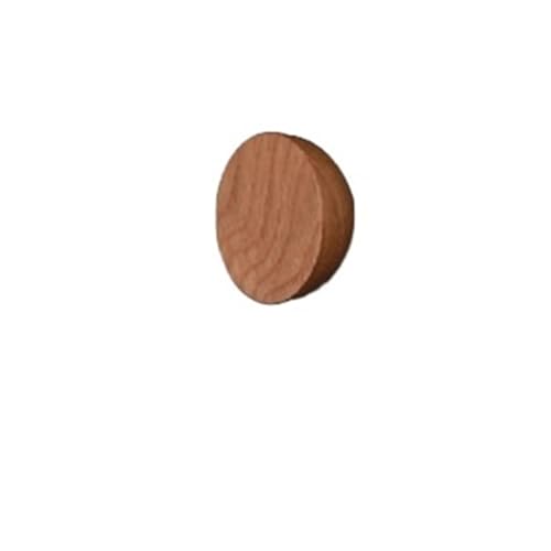 GIJMZY Holzgriffe Für Schränke Runde Zugknöpfe aus Holz, Holzkommode, Schublade, Kleiderschrank, Griff und Knöpfe for Schrankgriff, Möbelbeschläge(35x17mm-A) von GIJMZY
