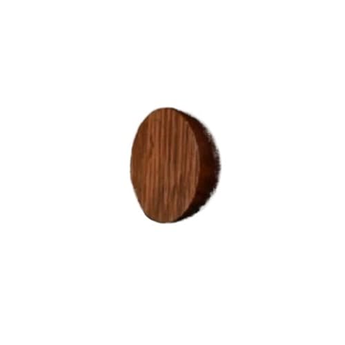 GIJMZY Holzgriffe Für Schränke Runde Zugknöpfe aus Holz, Holzkommode, Schublade, Kleiderschrank, Griff und Knöpfe for Schrankgriff, Möbelbeschläge(35x17mm-B) von GIJMZY