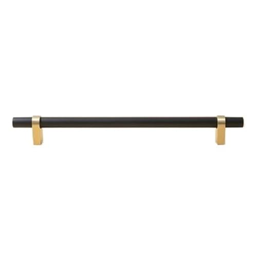 Holzgriffe Für Schränke 2 Stück Holzknäufe und Griffe, goldene Metall-Schubladengriffe, Schranktürknöpfe, Messing-Möbelbeschläge(L280xW14xH35xC224mm-C) von GIJMZY