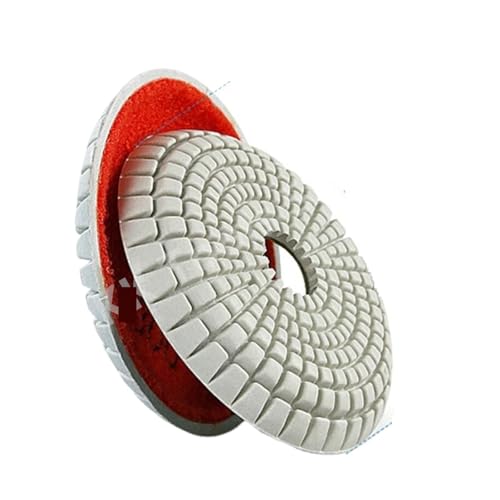 Polierpad, 7 Stück, konvex, Diamant-Polierpads in Schalenform, 100 mm, Nass-Set für Granit, Stein, Beton, Marmor, Schleifwerkzeug (7 Stück Grit 1000,7 Stück und 1 M10 BAC Polierpad, 7 Stück, konvex, Diamant-Polierpads in Schalenform, 100 mm, Nass-Set für Granit, Stein, Beton, Marmor, Schleifwerkzeug (7 Stück Grit 1000,7 Stück und 1 M10 BAC von GIKKEPXKL