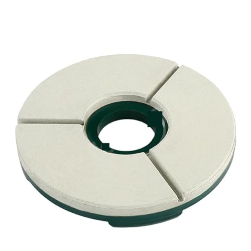 Polierpad 1 Stück 6 Zoll 150 mm 8 Zoll 200 mm Harz Buff Polierpad Nass Polierpad Diamantschleifmittel zum Schleifen Marmor Granit Stein Schleifwerkzeug (White Buff, 6 Zoll Polierpad 1 Stück 6 Zoll 150 mm 8 Zoll 200 mm Harz Buff Polierpad Nass Polierpad Diamantschleifmittel zum Schleifen Marmor Granit Stein Schleifwerkzeug (White Buff, 6 Zoll von GIKKEPXKL