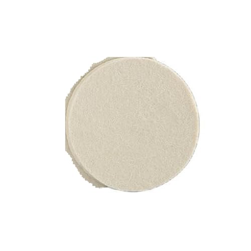 Polierpad 3 / 4 / 5 / 6 / 7 / 8 Zoll zum Polieren von Wollfilz, Beflockung, Haken und Schlaufe, für Auto, Glas, Kunststoff, Metall, Stein Schleifwerkzeug (1 Stück, 150 mm) von GIKKEPXKL