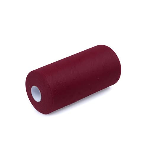 30 cm 100 Yds Tüllrolle Spool Stoff für Babyparty Tisch Rock Hochzeit Dekorationen Organza Tuch festliche Dekoration liefert-weinrot 30 cm 100 Yds Tüllrolle Spool Stoff für Babyparty Tisch Rock Hochzeit Dekorationen Organza Tuch festliche Dekoration liefert-weinrot von GILAYAS